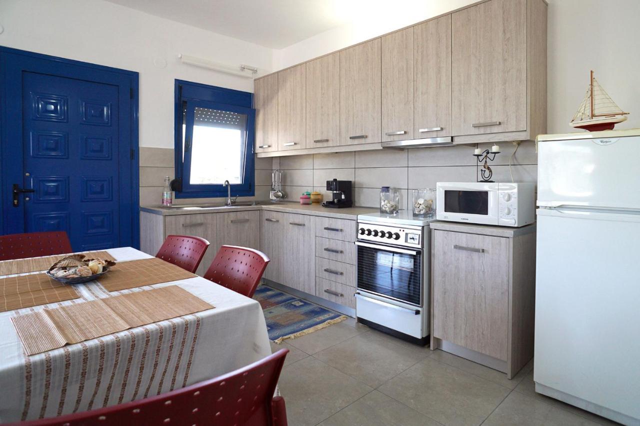 Dolphins House Villa Paralia Avdhiron Ngoại thất bức ảnh