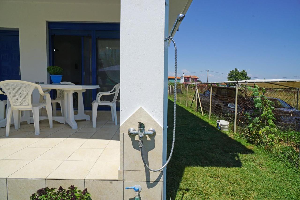 Dolphins House Villa Paralia Avdhiron Ngoại thất bức ảnh