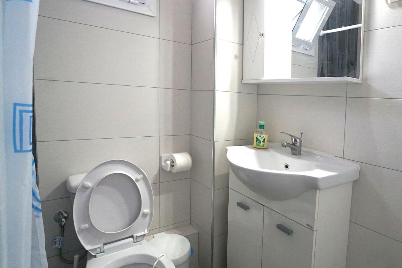 Dolphins House Villa Paralia Avdhiron Ngoại thất bức ảnh