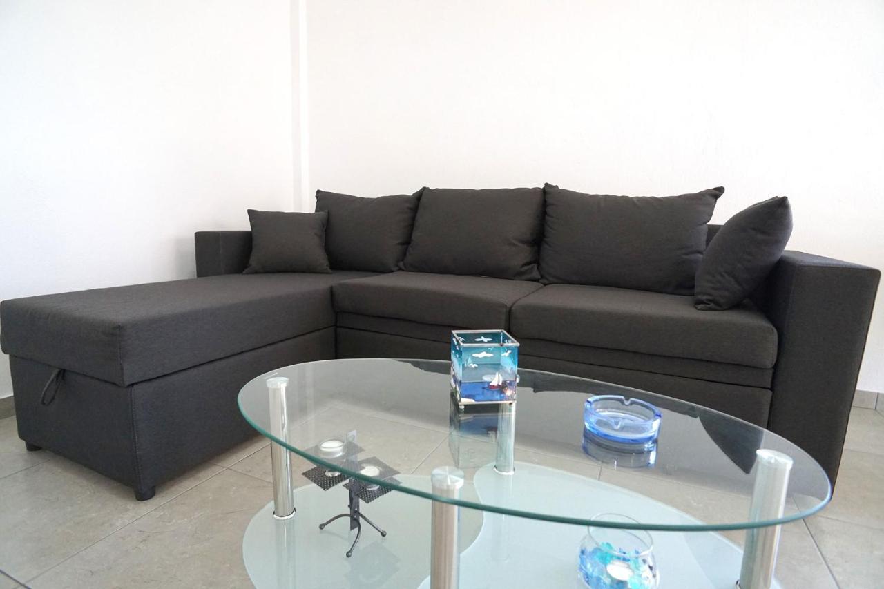 Dolphins House Villa Paralia Avdhiron Ngoại thất bức ảnh