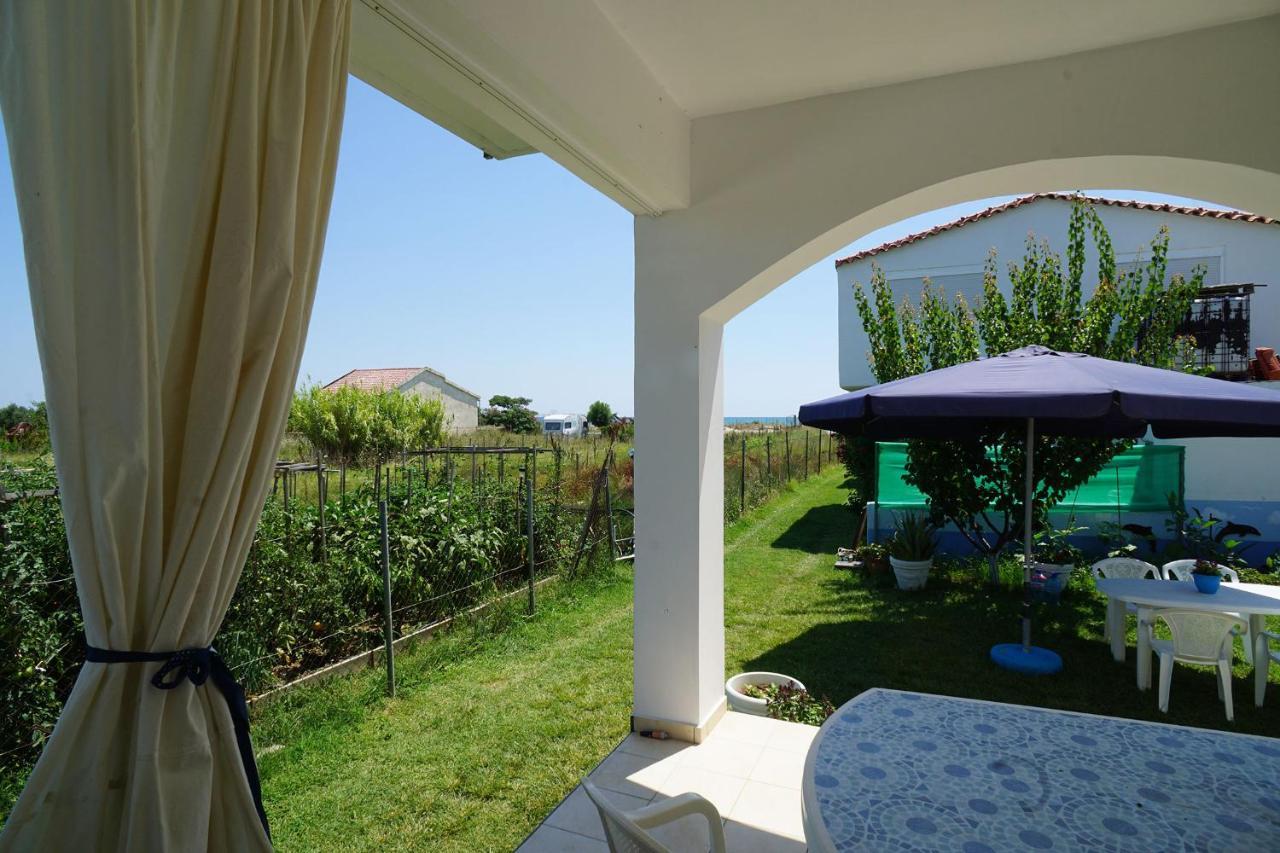 Dolphins House Villa Paralia Avdhiron Ngoại thất bức ảnh