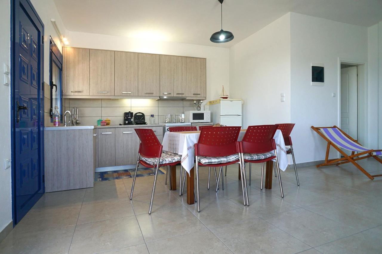 Dolphins House Villa Paralia Avdhiron Ngoại thất bức ảnh