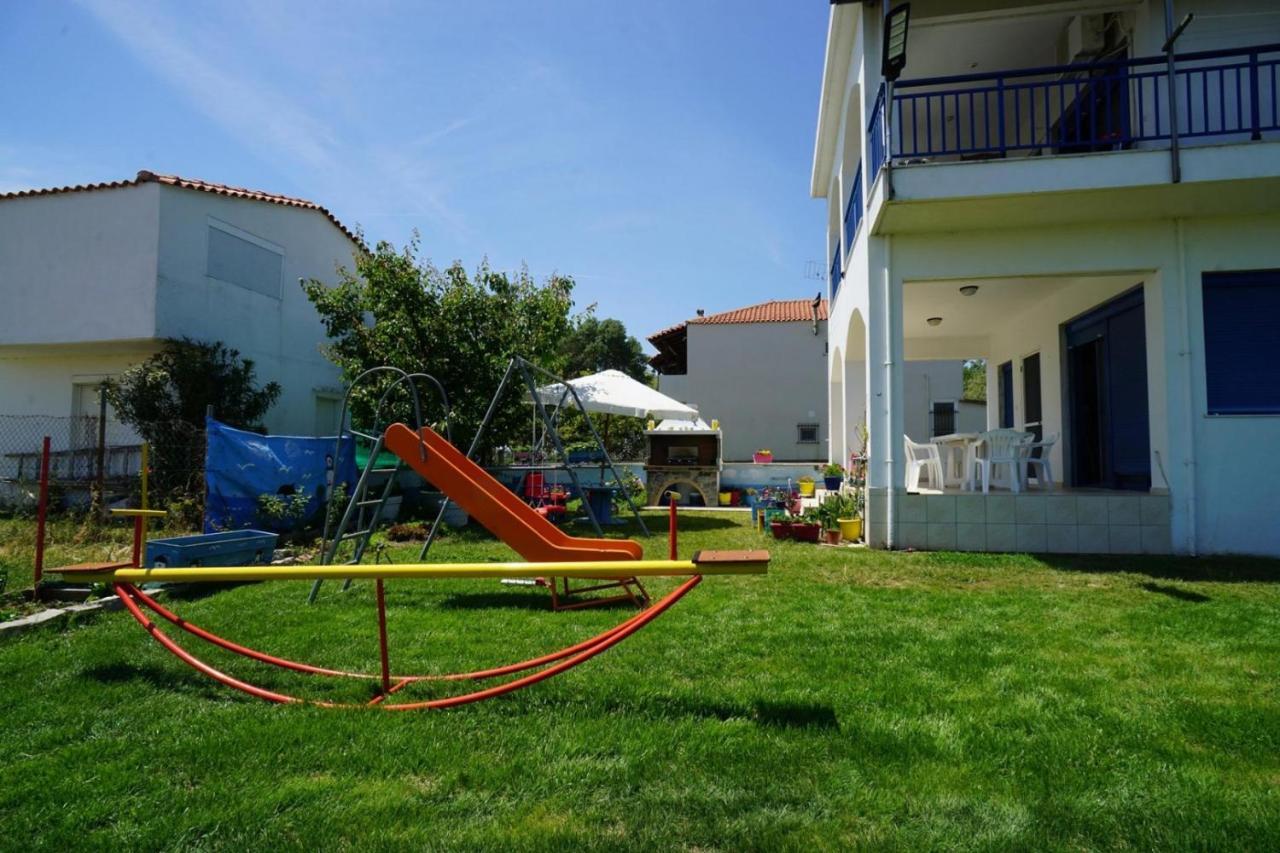 Dolphins House Villa Paralia Avdhiron Ngoại thất bức ảnh