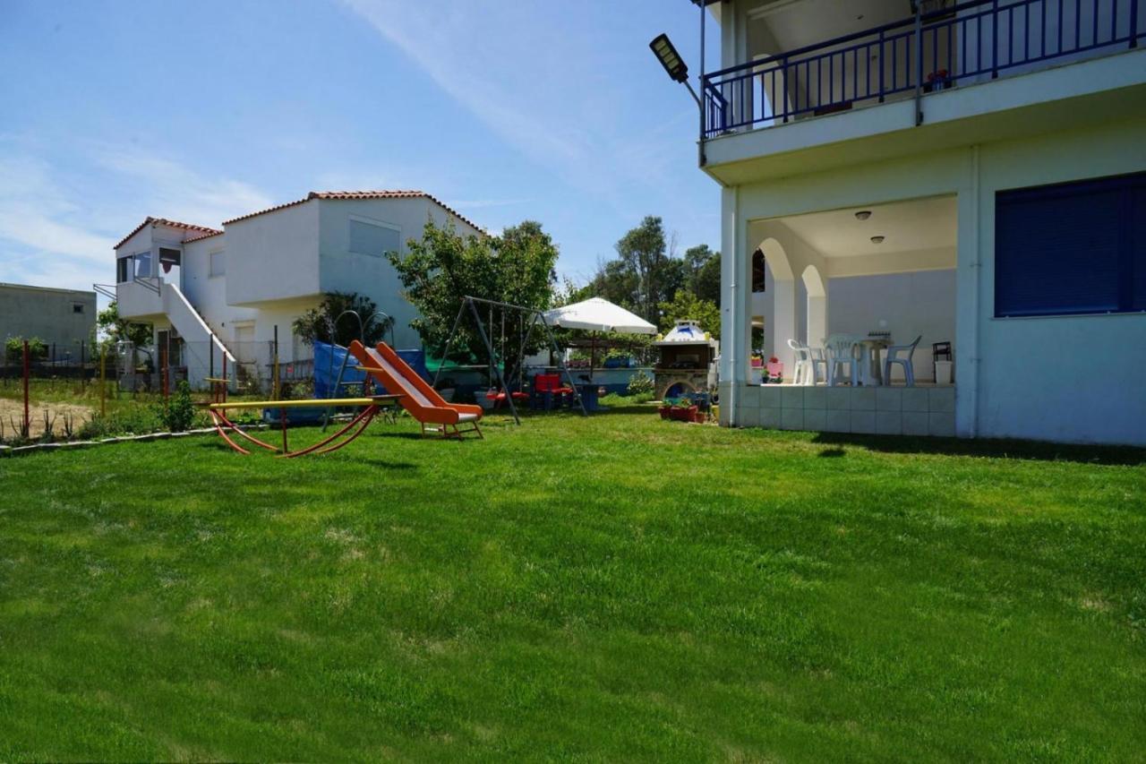 Dolphins House Villa Paralia Avdhiron Ngoại thất bức ảnh
