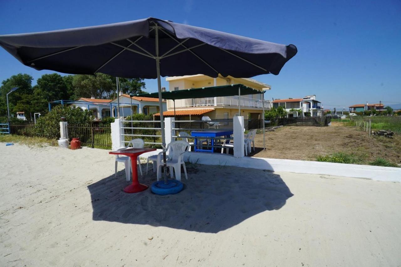 Dolphins House Villa Paralia Avdhiron Ngoại thất bức ảnh